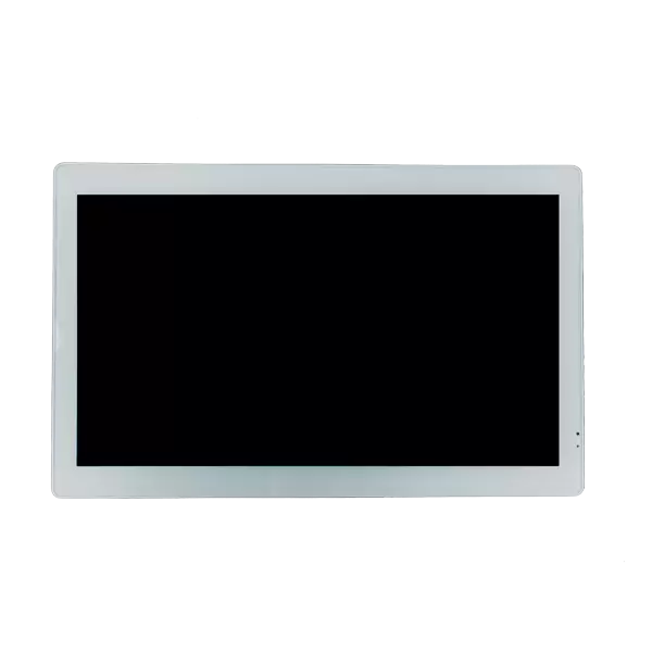 Komputer PC All-in-One z pojemnościowym ekranem dotykowym &mdash; 15,6 cala, biały