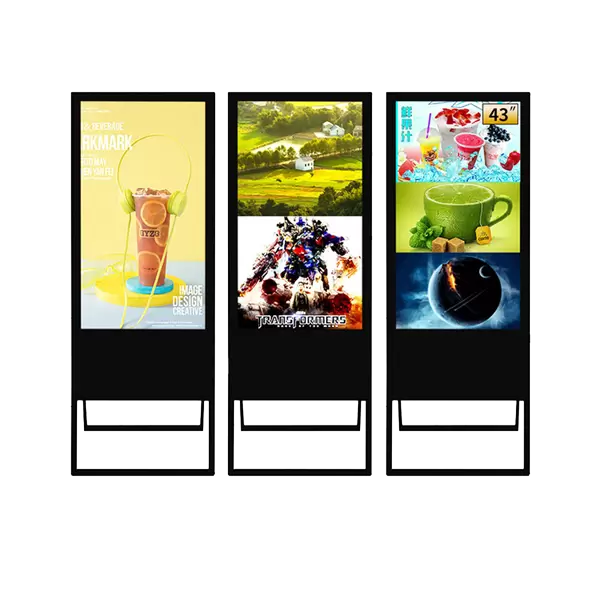 Przenośny stojak podłogowy z ekranem LCD Digital Signage
