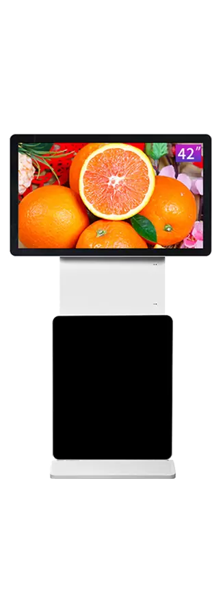 Pionowa obrotowa maszyna reklamowa